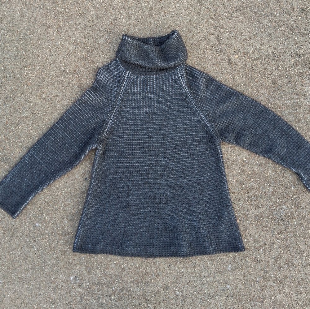 Armani Collezioni Yak Wool Blend Turtleneck Sweater Women’s Size 12 Italy